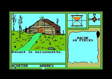 Malediction, La (1991)(Lankhor)(fr) screen shot game playing